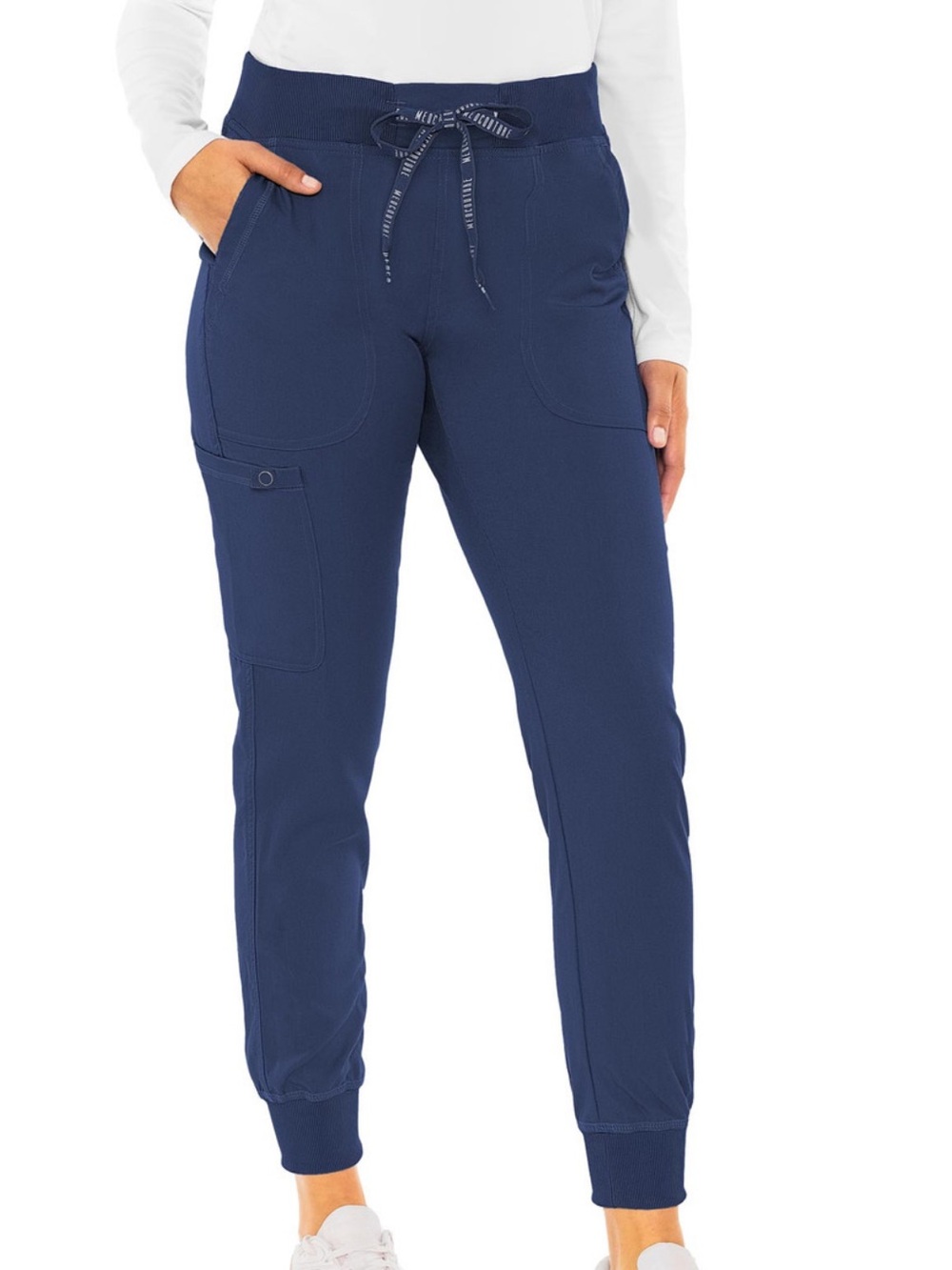Navy Med Couture Scrub Joggers